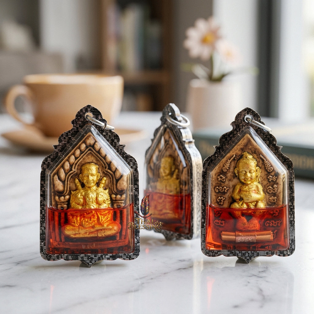 ⚔️ Por Khun Paen Nang Lom: The Sovereign of Irresistible Charisma – Luang Ta Ruam – Red Cockerel Oil & 108 Sacred Herbs (2561) – The Ultimate Alchemical Engine for Social Dominance & Financial Flow!