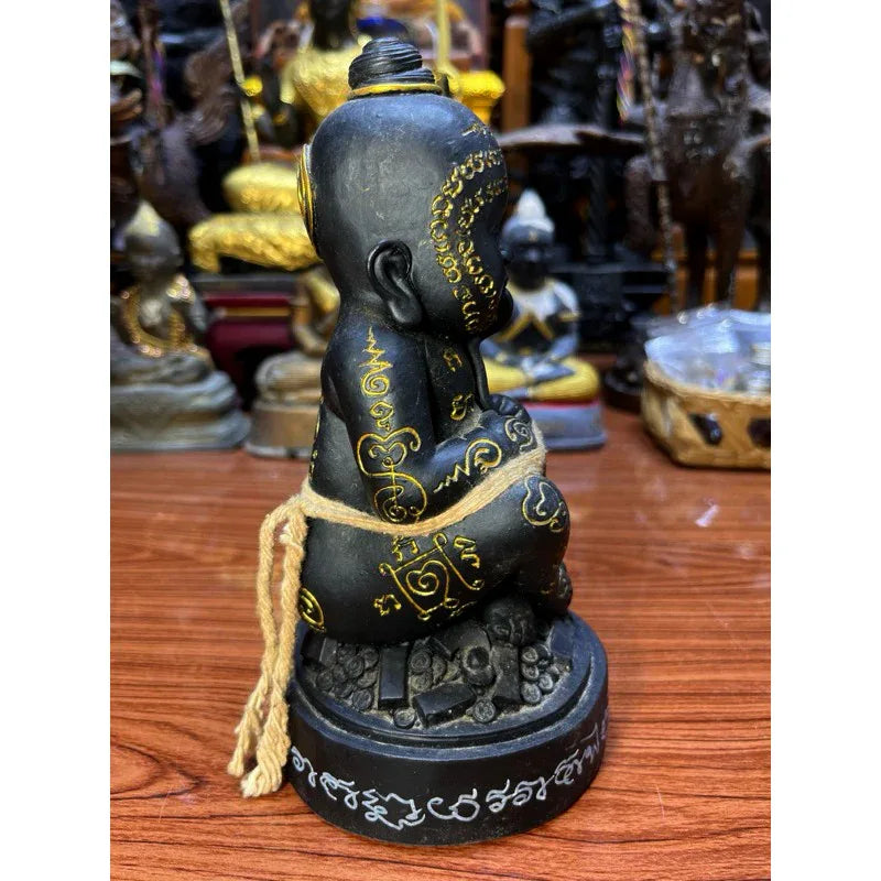 ✨ Powerful Kuman Thong Dud Lok with Khmer Kampong Cham Formula – Blessed by Luang Pu In Khemtayo, Wat Nong Mek, Surin (Year 2556)