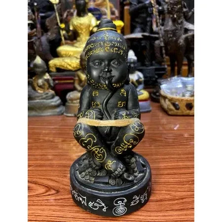 ✨ Powerful Kuman Thong Dud Lok with Khmer Kampong Cham Formula – Blessed by Luang Pu In Khemtayo, Wat Nong Mek, Surin (Year 2556)