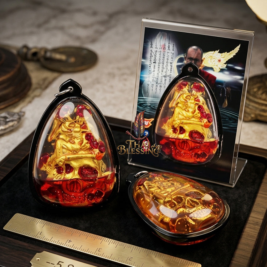 🌌 Prai Kao Koti: The Sovereign Legion of Nine Destinies – Phra Arjan Chalerm – Wat Huay Din Chi – The Ultimate Alchemical Engine for Absolute Wealth & Hypnotic Attraction!