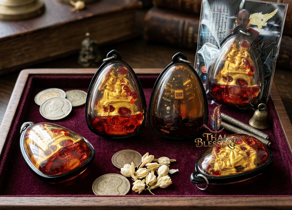 🌌 Prai Kao Koti: The Sovereign Legion of Nine Destinies – Phra Arjan Chalerm – Wat Huay Din Chi – The Ultimate Alchemical Engine for Absolute Wealth & Hypnotic Attraction!