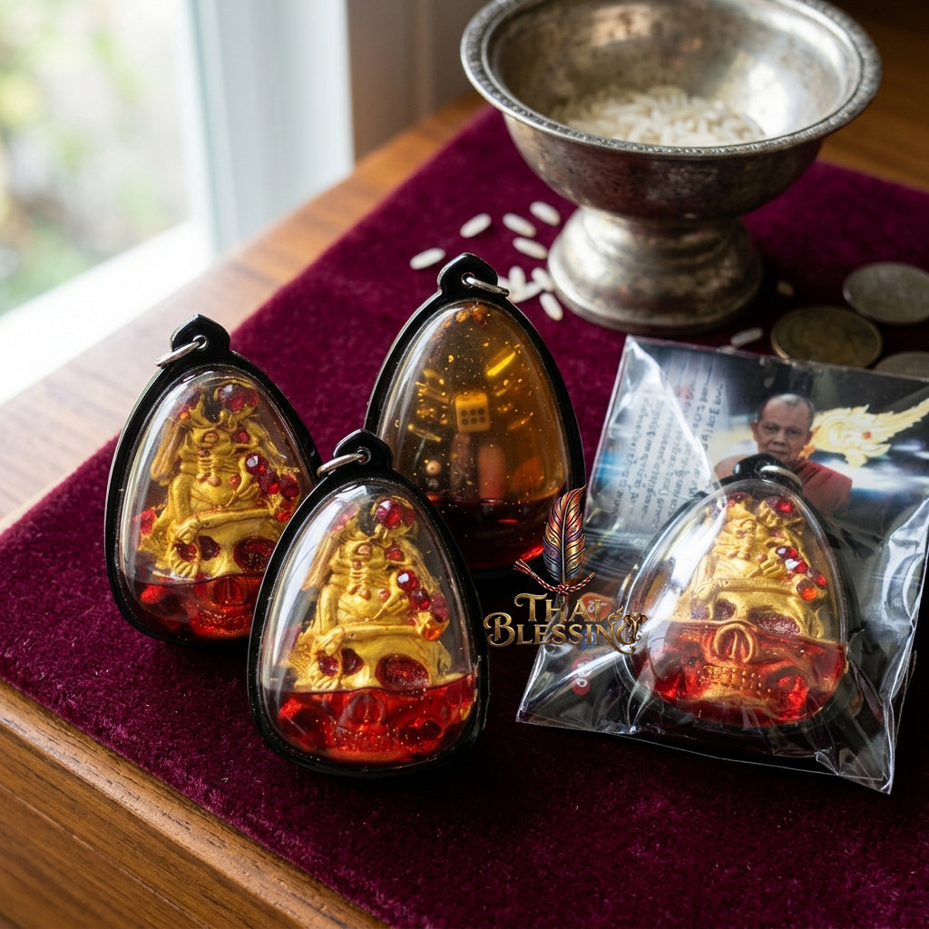 🌌 Prai Kao Koti: The Sovereign Legion of Nine Destinies – Phra Arjan Chalerm – Wat Huay Din Chi – The Ultimate Alchemical Engine for Absolute Wealth & Hypnotic Attraction!