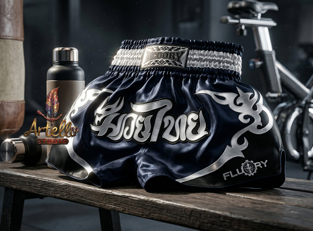 🥊 Muay Thai Shorts Premium Satin Thai Boxing Shorts – Kickboxing Fight Shorts for MMA Training | Combat Sports Gear for Men, Women & Kids