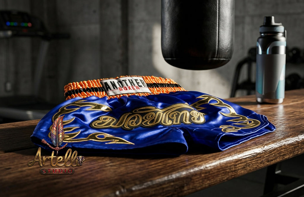 🥊 Muay Thai Shorts Premium Satin Thai Boxing Shorts – Kickboxing Fight Shorts for MMA Training | Combat Sports Gear for Men, Women & Kids