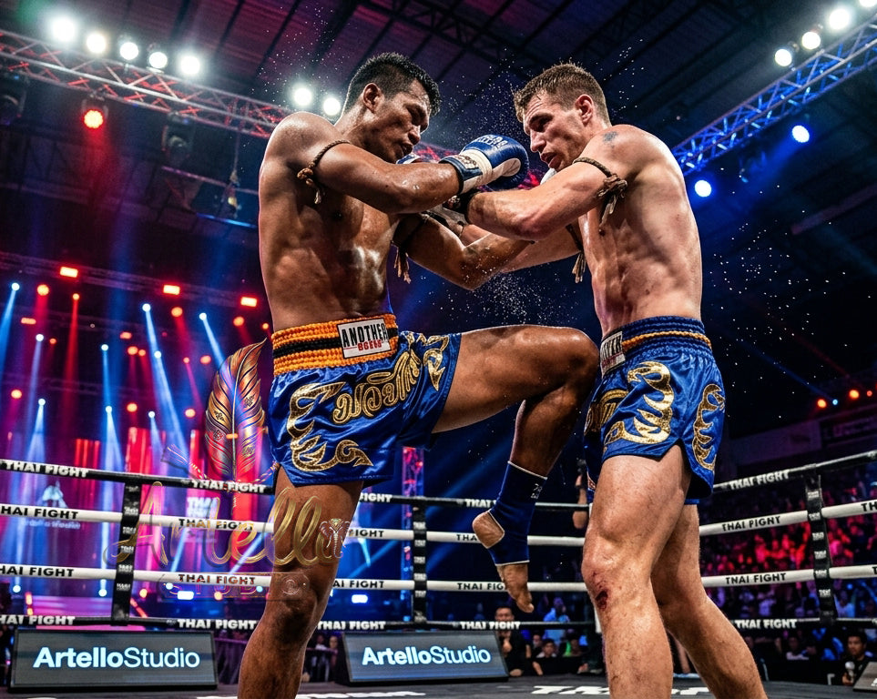 🥊 Muay Thai Shorts Premium Satin Thai Boxing Shorts – Kickboxing Fight Shorts for MMA Training | Combat Sports Gear for Men, Women & Kids