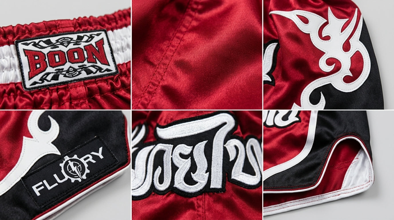 🥊 Muay Thai Shorts Premium Satin Thai Boxing Shorts – Kickboxing Fight Shorts for MMA Training | Combat Sports Gear for Men, Women & Kids