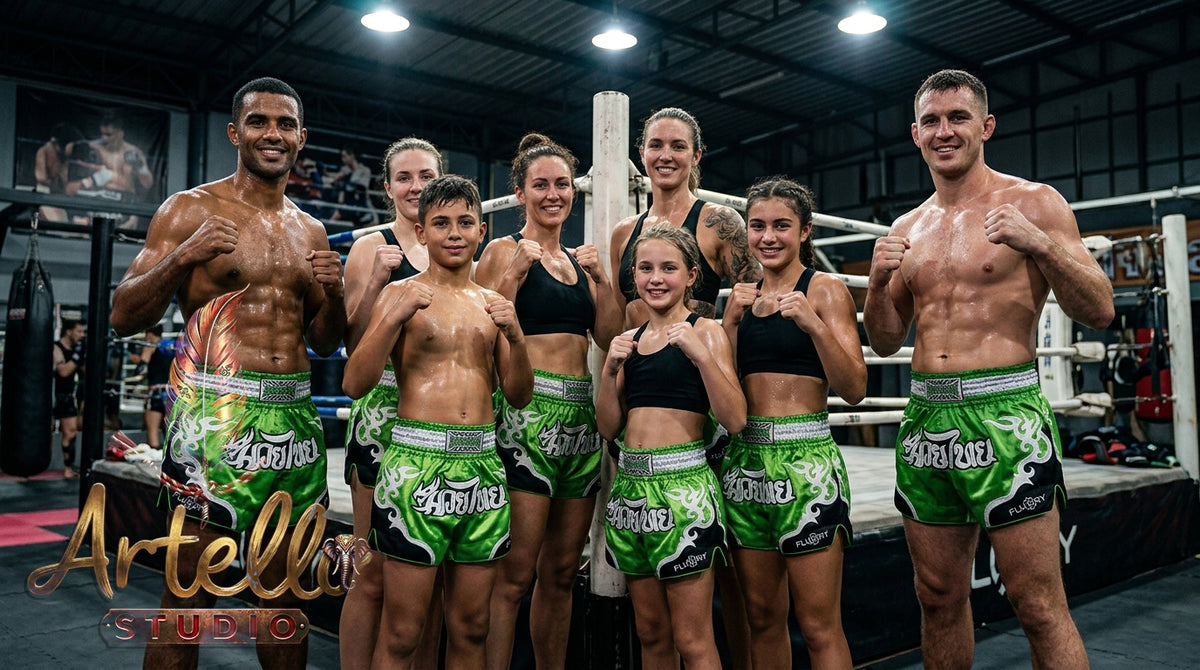 🥊 Muay Thai Shorts Premium Satin Thai Boxing Shorts – Kickboxing Fight Shorts for MMA Training | Combat Sports Gear for Men, Women & Kids