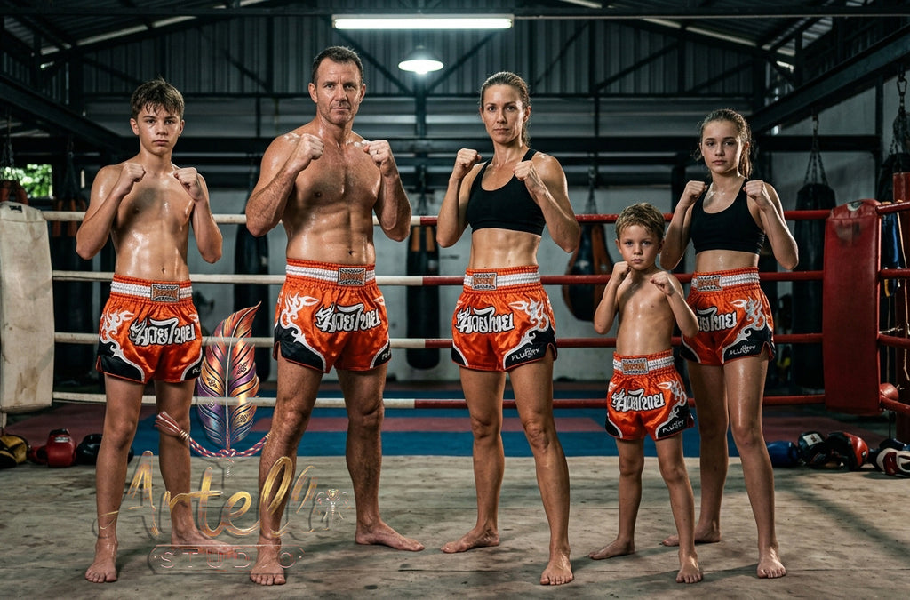 🥊 Muay Thai Shorts Premium Satin Thai Boxing Shorts – Kickboxing Fight Shorts for MMA Training | Combat Sports Gear for Men, Women & Kids