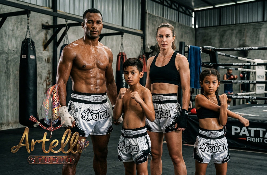 🥊 Muay Thai Shorts Premium Satin Thai Boxing Shorts – Kickboxing Fight Shorts for MMA Training | Combat Sports Gear for Men, Women & Kids