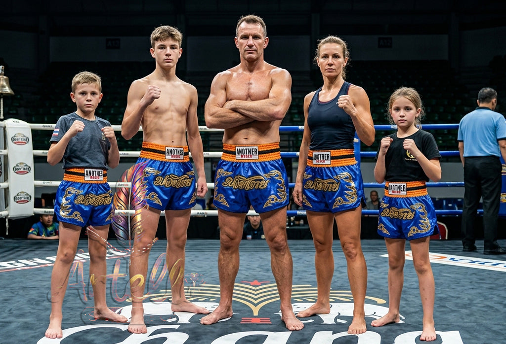 🥊 Muay Thai Shorts Premium Satin Thai Boxing Shorts – Kickboxing Fight Shorts for MMA Training | Combat Sports Gear for Men, Women & Kids