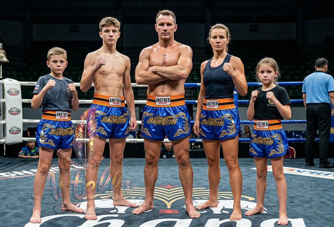 🥊 Muay Thai Shorts Premium Satin Thai Boxing Shorts – Kickboxing Fight Shorts for MMA Training | Combat Sports Gear for Men, Women & Kids