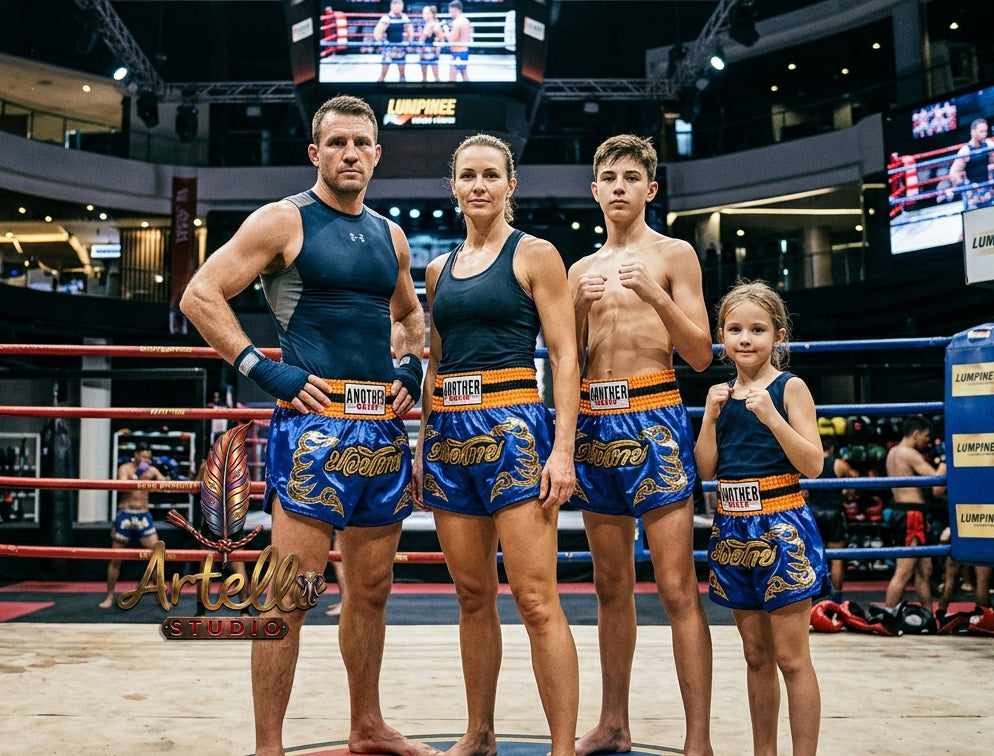 🥊 Muay Thai Shorts Premium Satin Thai Boxing Shorts – Kickboxing Fight Shorts for MMA Training | Combat Sports Gear for Men, Women & Kids