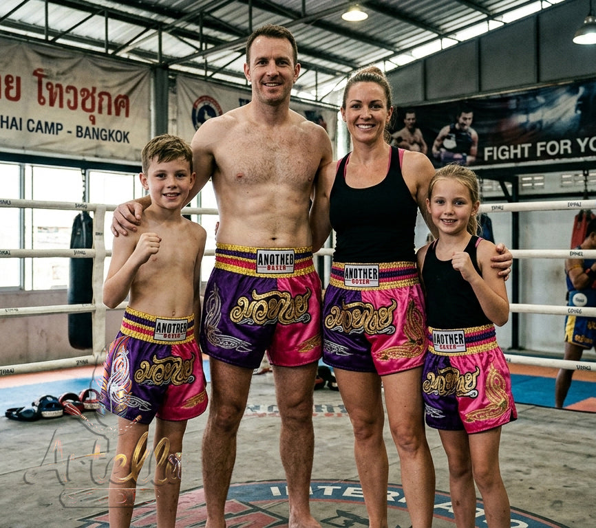 🥊 Muay Thai Shorts Premium Satin Thai Boxing Shorts – Kickboxing Fight Shorts for MMA Training | Combat Sports Gear for Men, Women & Kids