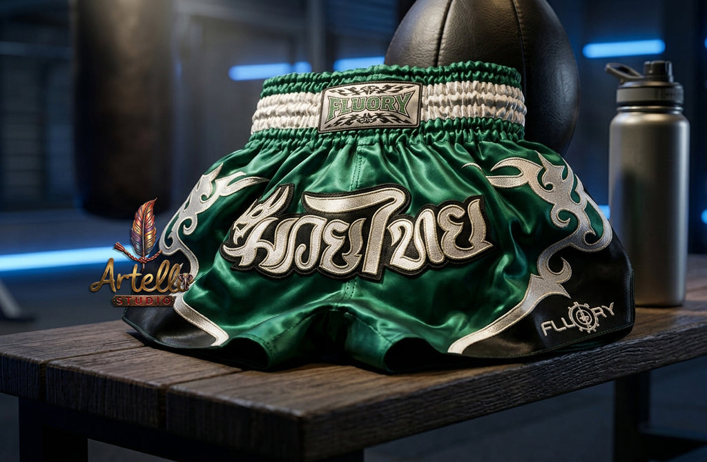 🥊 Muay Thai Shorts Premium Satin Thai Boxing Shorts – Kickboxing Fight Shorts for MMA Training | Combat Sports Gear for Men, Women & Kids