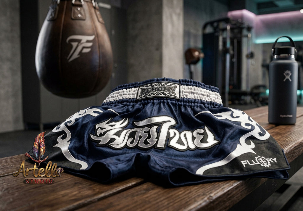 🥊 Muay Thai Shorts Premium Satin Thai Boxing Shorts – Kickboxing Fight Shorts for MMA Training | Combat Sports Gear for Men, Women & Kids
