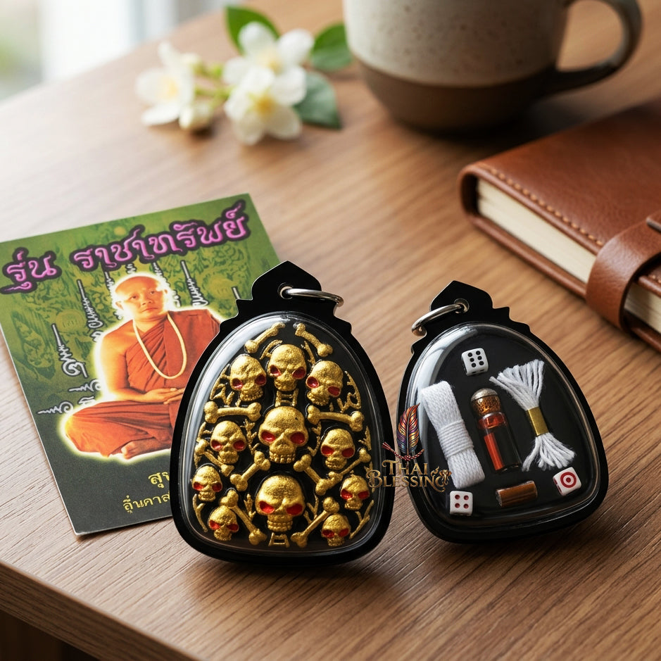 🐅 Pu Chao Kamhaeng The Sovereign of Absolute Command & Infinite Fortune – Phra Arjan Manit – Wat Ban Nong Kaen (2560) – The Ultimate Alchemical Engine for Dominance & Wealth!