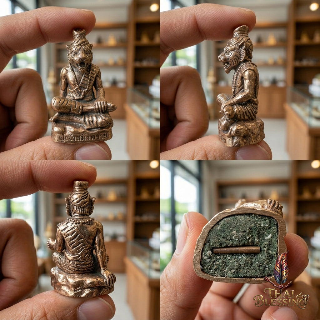 🔱 Pu Jao Saming Prai – The Sovereign Master of Command & Hypnotic Attraction – Barami Pu Jao Edition – Luang Pu Nen Kaew (2554) – The Ultimate Engine for Wealth Dominance, Irresistible Charisma, and Unstoppable Power!