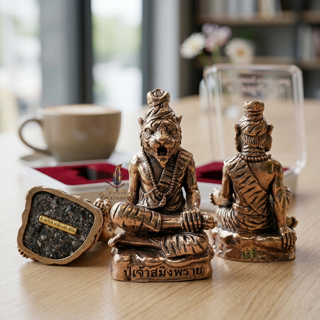 🔱 Pu Jao Saming Prai – The Sovereign Master of Command & Hypnotic Attraction – Barami Pu Jao Edition – Luang Pu Nen Kaew (2554) – The Ultimate Engine for Wealth Dominance, Irresistible Charisma, and Unstoppable Power!