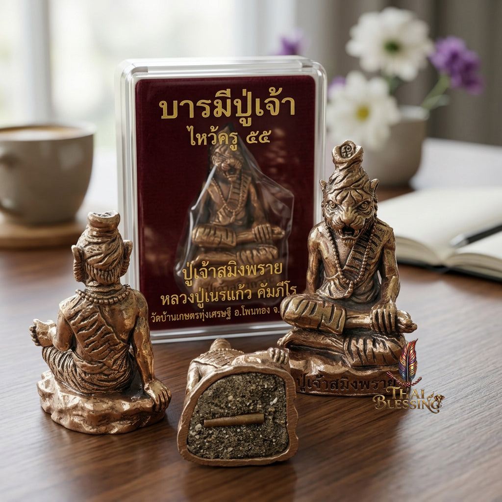🔱 Pu Jao Saming Prai – The Sovereign Master of Command & Hypnotic Attraction – Barami Pu Jao Edition – Luang Pu Nen Kaew (2554) – The Ultimate Engine for Wealth Dominance, Irresistible Charisma, and Unstoppable Power!