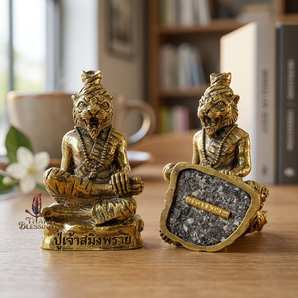 🔱 Pu Jao Saming Prai – The Sovereign Master of Command & Hypnotic Attraction – Barami Pu Jao Edition – Luang Pu Nen Kaew (2554) – The Ultimate Engine for Wealth Dominance, Irresistible Charisma, and Unstoppable Power!