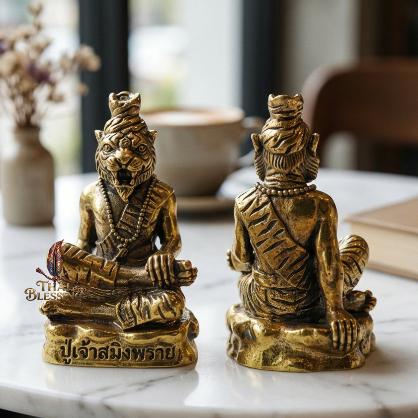 🔱 Pu Jao Saming Prai – The Sovereign Master of Command & Hypnotic Attraction – Barami Pu Jao Edition – Luang Pu Nen Kaew (2554) – The Ultimate Engine for Wealth Dominance, Irresistible Charisma, and Unstoppable Power!