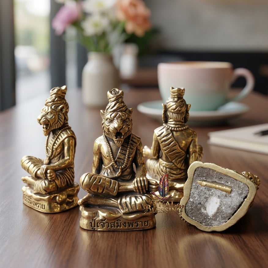 🔱 Pu Jao Saming Prai – The Sovereign Master of Command & Hypnotic Attraction – Barami Pu Jao Edition – Luang Pu Nen Kaew (2554) – The Ultimate Engine for Wealth Dominance, Irresistible Charisma, and Unstoppable Power!