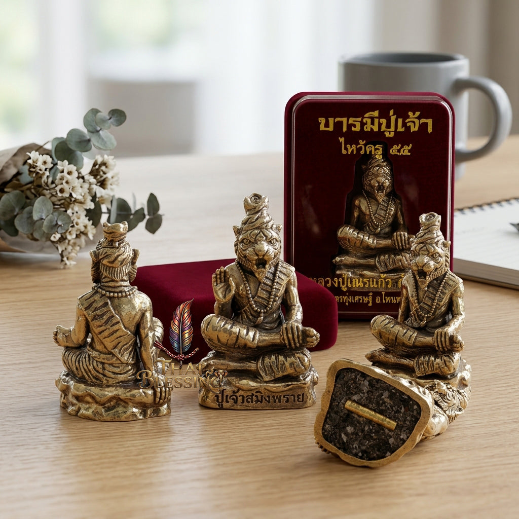 🔱 Pu Jao Saming Prai – The Sovereign Master of Command & Hypnotic Attraction – Barami Pu Jao Edition – Luang Pu Nen Kaew (2554) – The Ultimate Engine for Wealth Dominance, Irresistible Charisma, and Unstoppable Power!
