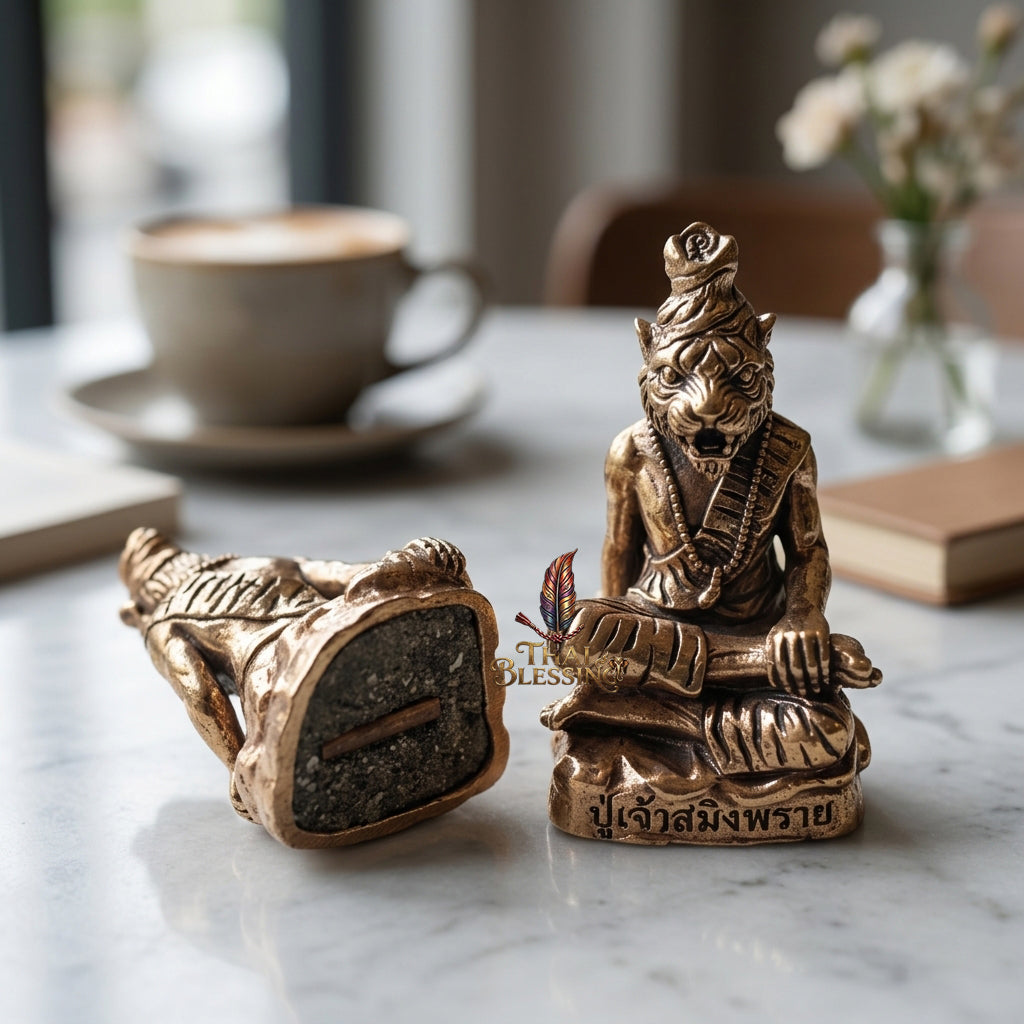 🔱 Pu Jao Saming Prai – The Sovereign Master of Command & Hypnotic Attraction – Barami Pu Jao Edition – Luang Pu Nen Kaew (2554) – The Ultimate Engine for Wealth Dominance, Irresistible Charisma, and Unstoppable Power!