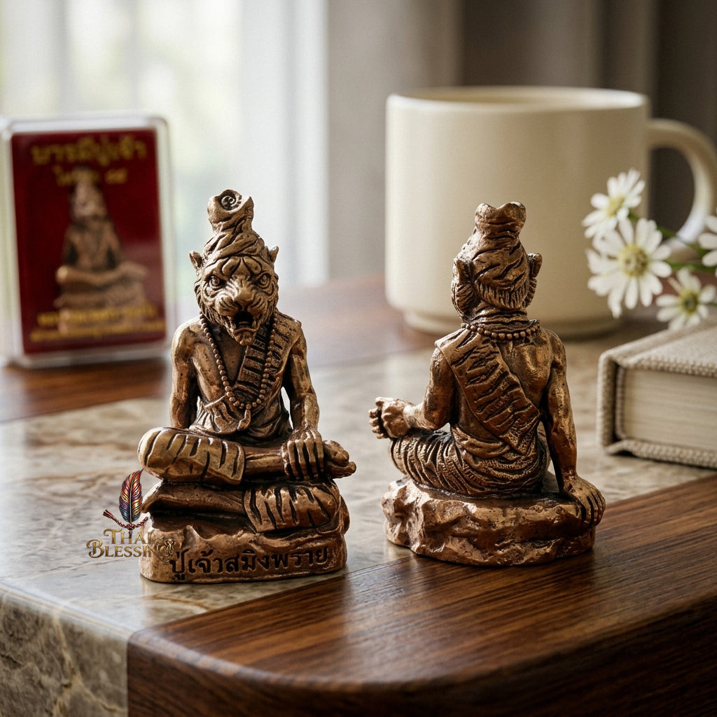 🔱 Pu Jao Saming Prai – The Sovereign Master of Command & Hypnotic Attraction – Barami Pu Jao Edition – Luang Pu Nen Kaew (2554) – The Ultimate Engine for Wealth Dominance, Irresistible Charisma, and Unstoppable Power!