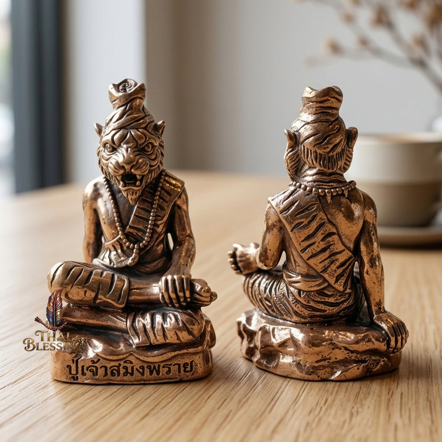 🔱 Pu Jao Saming Prai – The Sovereign Master of Command & Hypnotic Attraction – Barami Pu Jao Edition – Luang Pu Nen Kaew (2554) – The Ultimate Engine for Wealth Dominance, Irresistible Charisma, and Unstoppable Power!