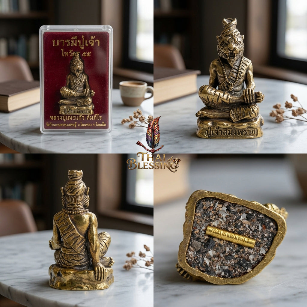 🔱 Pu Jao Saming Prai – The Sovereign Master of Command & Hypnotic Attraction – Barami Pu Jao Edition – Luang Pu Nen Kaew (2554) – The Ultimate Engine for Wealth Dominance, Irresistible Charisma, and Unstoppable Power!