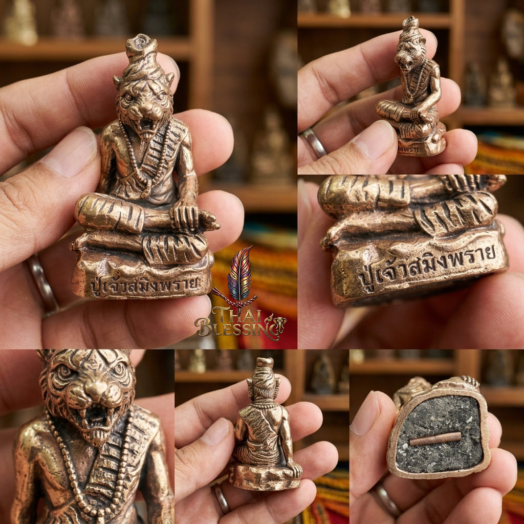 🔱 Pu Jao Saming Prai – The Sovereign Master of Command & Hypnotic Attraction – Barami Pu Jao Edition – Luang Pu Nen Kaew (2554) – The Ultimate Engine for Wealth Dominance, Irresistible Charisma, and Unstoppable Power!
