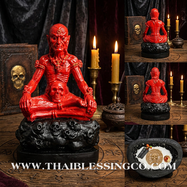 🦅💰Pu Kai Kaew (The Sovereign Gargoyle Master) – Sacred Resin Altar Edition – Lersi Alawaka (Pu Dev), Ban Maha Lap – The Divine Engine for Shadow-Authority, Unstoppable Wealth, and Imperial Life Elevation!