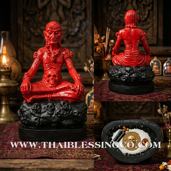🦅💰Pu Kai Kaew (The Sovereign Gargoyle Master) – Sacred Resin Altar Edition – Lersi Alawaka (Pu Dev), Ban Maha Lap – The Divine Engine for Shadow-Authority, Unstoppable Wealth, and Imperial Life Elevation!