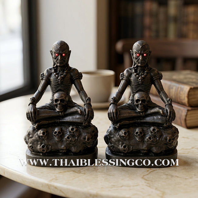 🦅💰Pu Kai Kaew (The Sovereign Gargoyle Master) – Sacred Resin Altar Edition – Lersi Alawaka (Pu Dev), Ban Maha Lap – The Divine Engine for Shadow-Authority, Unstoppable Wealth, and Imperial Life Elevation!