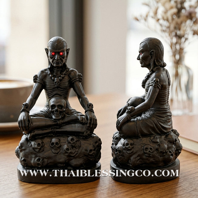 🦅💰Pu Kai Kaew (The Sovereign Gargoyle Master) – Sacred Resin Altar Edition – Lersi Alawaka (Pu Dev), Ban Maha Lap – The Divine Engine for Shadow-Authority, Unstoppable Wealth, and Imperial Life Elevation!