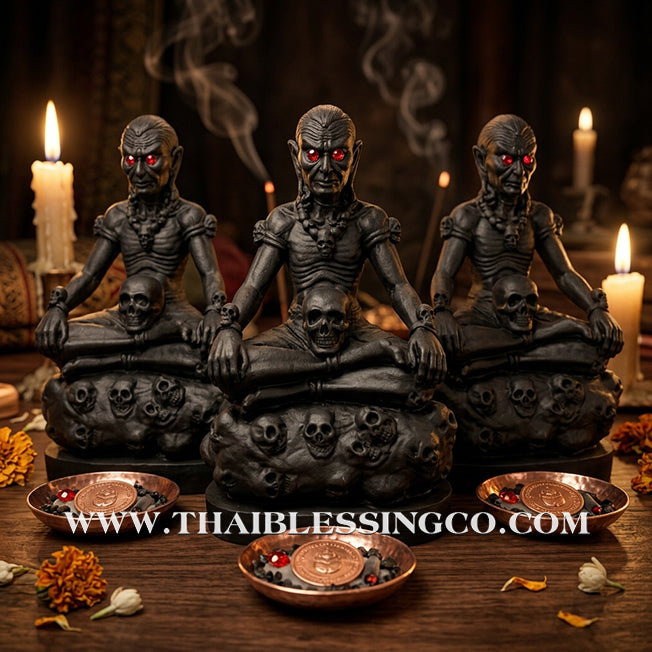 🦅💰Pu Kai Kaew (The Sovereign Gargoyle Master) – Sacred Resin Altar Edition – Lersi Alawaka (Pu Dev), Ban Maha Lap – The Divine Engine for Shadow-Authority, Unstoppable Wealth, and Imperial Life Elevation!