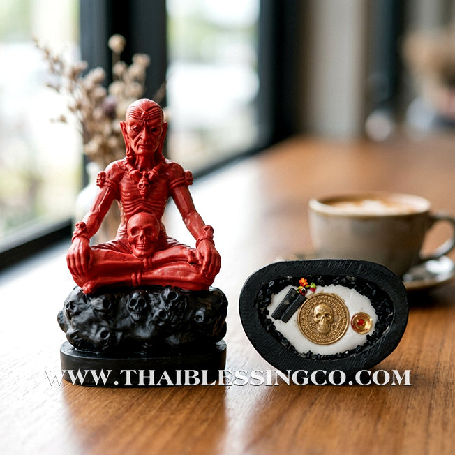 🦅💰Pu Kai Kaew (The Sovereign Gargoyle Master) – Sacred Resin Altar Edition – Lersi Alawaka (Pu Dev), Ban Maha Lap – The Divine Engine for Shadow-Authority, Unstoppable Wealth, and Imperial Life Elevation!