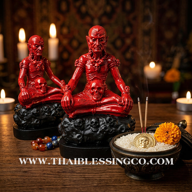🦅💰Pu Kai Kaew (The Sovereign Gargoyle Master) – Sacred Resin Altar Edition – Lersi Alawaka (Pu Dev), Ban Maha Lap – The Divine Engine for Shadow-Authority, Unstoppable Wealth, and Imperial Life Elevation!