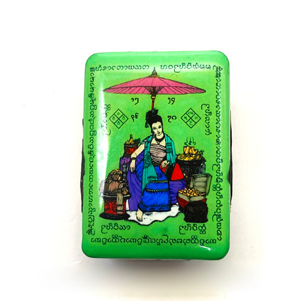 ✨ Queen Phussadi Divine Locket: The Sacred 'Ten Celestial Blessings' Talisman for Eternal Love, Royal Success, and Infinite Grace by Arjan Tong Lanna (2025 Edition)