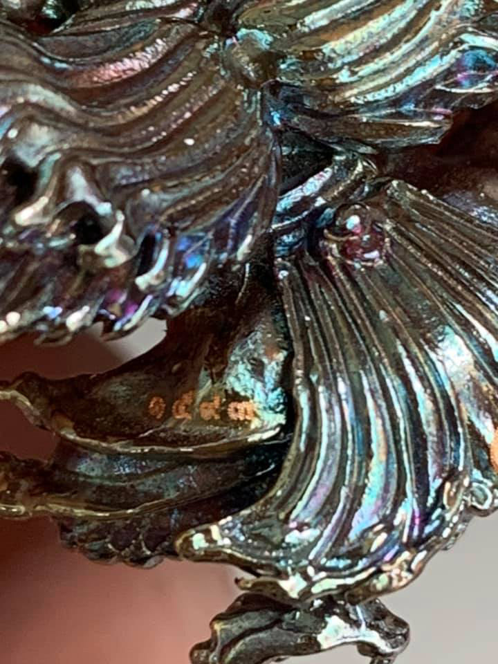 🦅 Racha Choke Garuda Rainbow Bronze Power & Fortune Amulet – Ajarn Ueng, Wat Choeng Wai, Bangkok