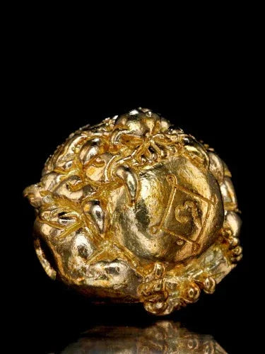 🪬Rahu “Fate Shifter” Mystic Orb – Chanuan Alloy Rahu Ball by Kruba Tao, Wat Ubosot Ban Lao (B.E. 2568)