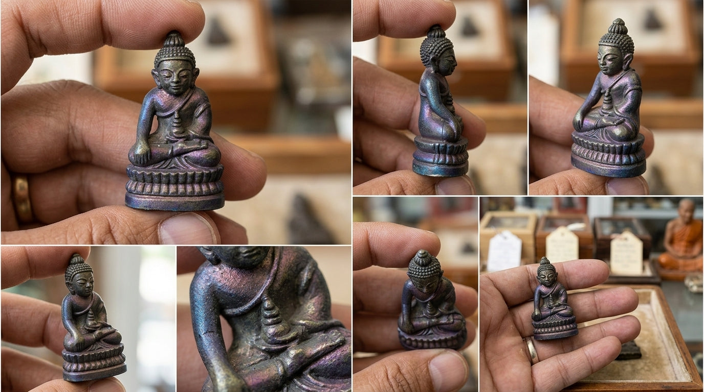 💎 Rare Mekhasit Phra Chaiwat "Visit India" Edition: The Alchemical Sovereign of Fortune & Divine Protection