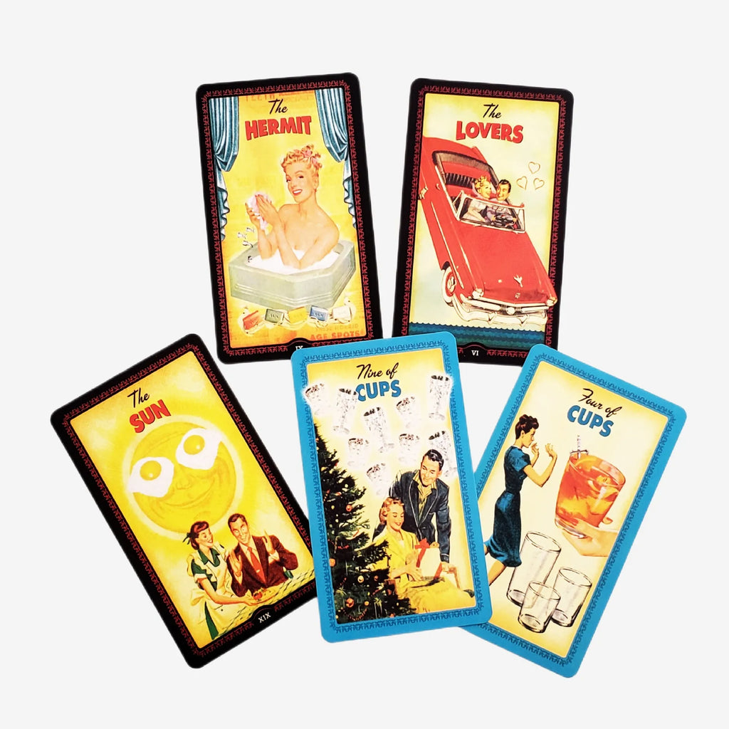 The Housewives Tarot Cards – 78-Card English Edition Divination Deck for Family Parties and Board Games