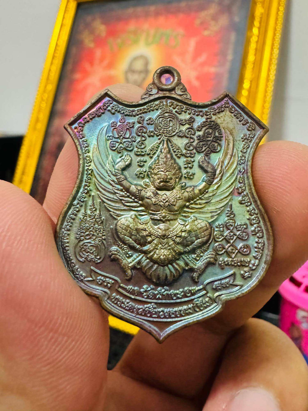 🌟 Prestigious Thep Kruad Back Phaya Nak﻿ Amulet by Luang Ta Khem – Celebrated Master from Sisaket, Year 2563 Edition 🌟