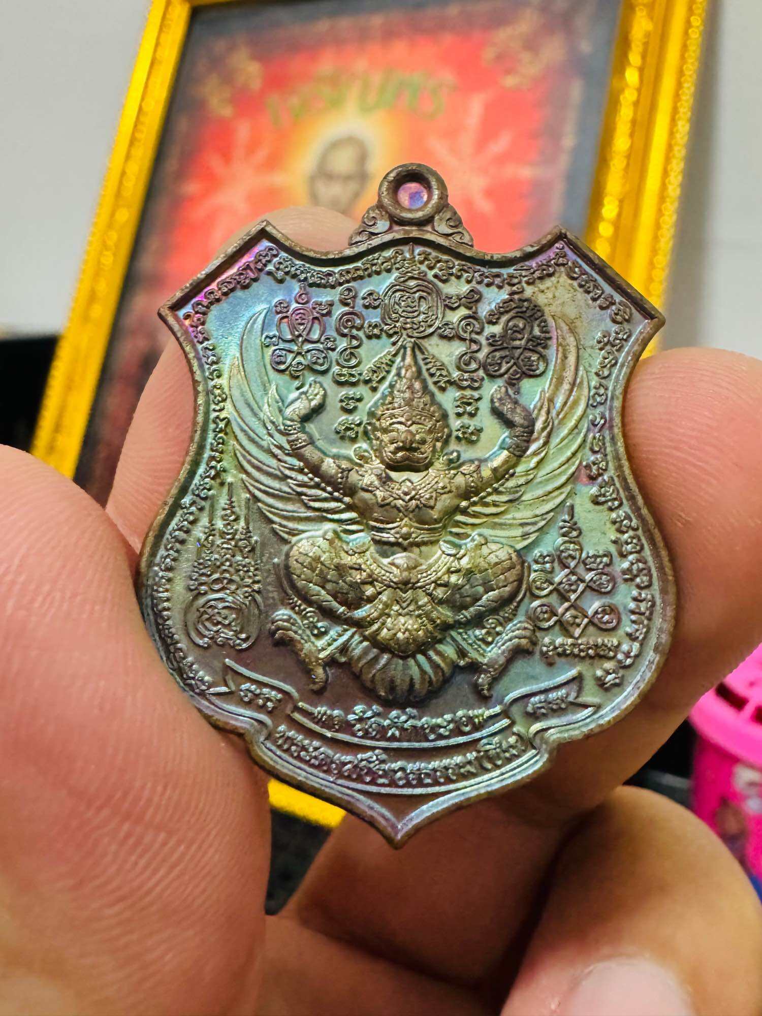 🌟 Prestigious Thep Kruad Back Phaya Nak﻿ Amulet by Luang Ta Khem – Celebrated Master from Sisaket, Year 2563 Edition 🌟