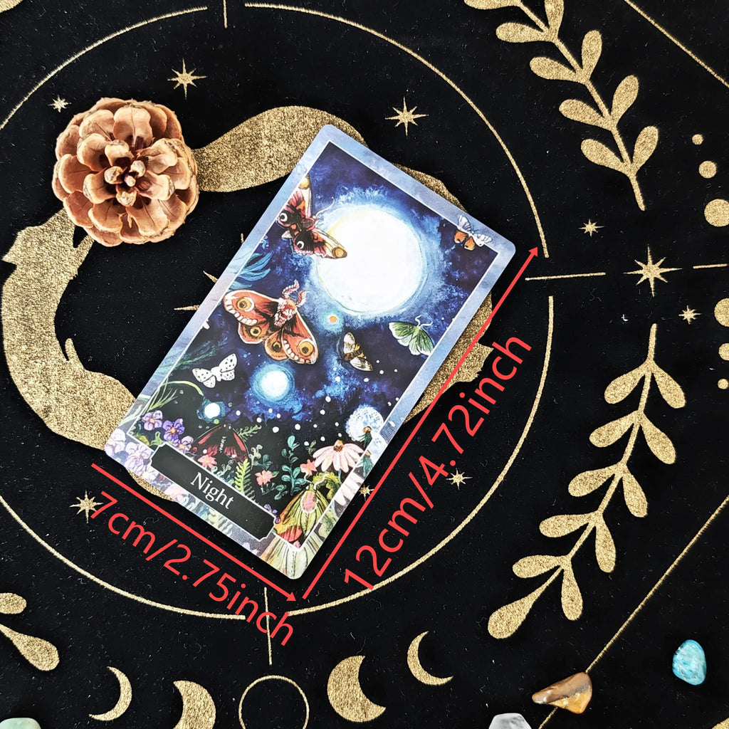 🌿 Spirits of The Woodland Tarot Deck – 78 Full-Color Illustrations + 6 Special Cards | Fully Illustrated Tarot for Beginners & Advanced Readers | Guidebook Included | Standard 12x7 cm Size