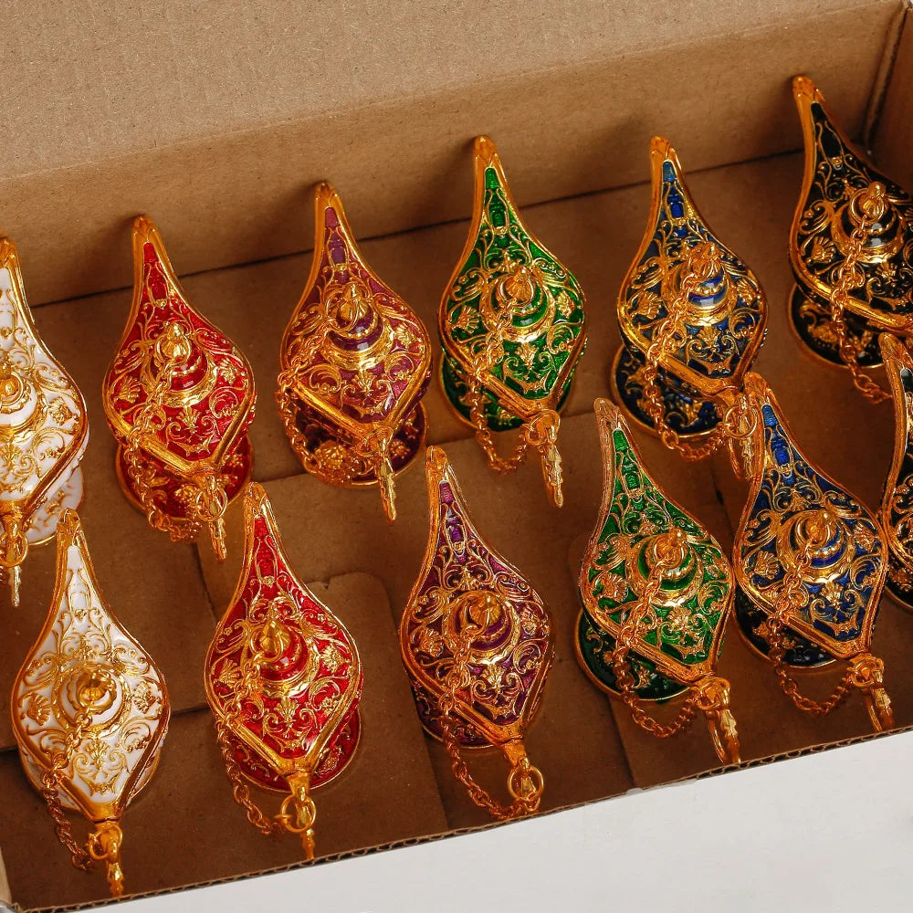🕌 Aladdin Lamp Desktop Ornament – Vintage Style Decorative Craft for Living Room, Study Room & Bedroom | Perfect Holiday Gift | Free Shipping