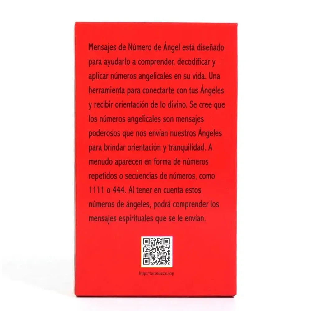 Angel Number Tarot Cards - Oracle Deck for Fortune Telling, Fate Divination, and Family Game Nights