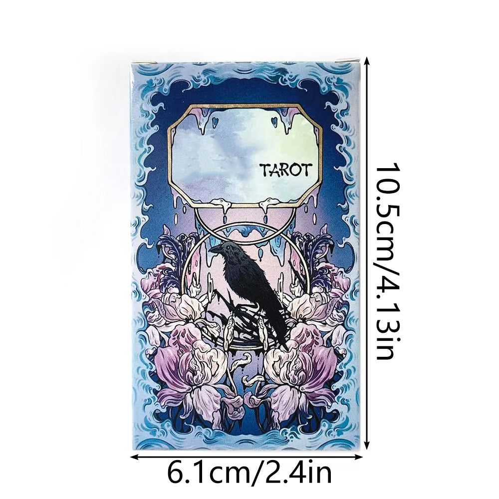 🔥 Hot-selling Tarot Cards | English Version Mysterious Divination Card Game – Fun Holiday Party Game for Family & Friends